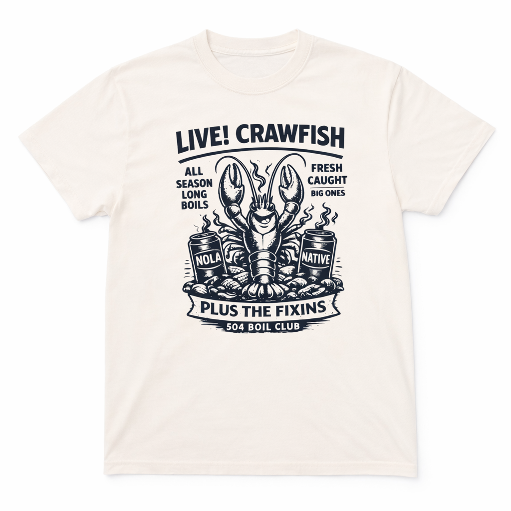 Live Crawfish T-Shirt