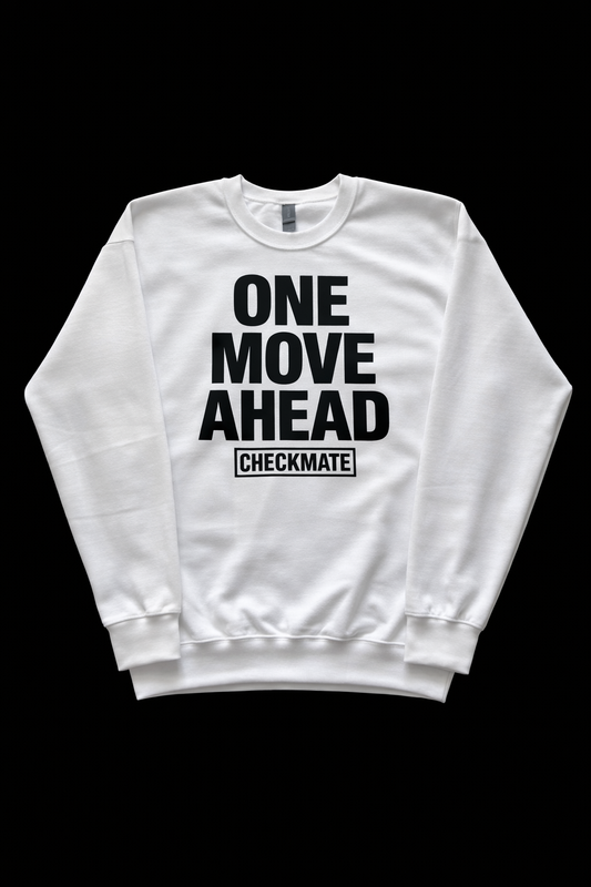 One Move Ahead Crewneck