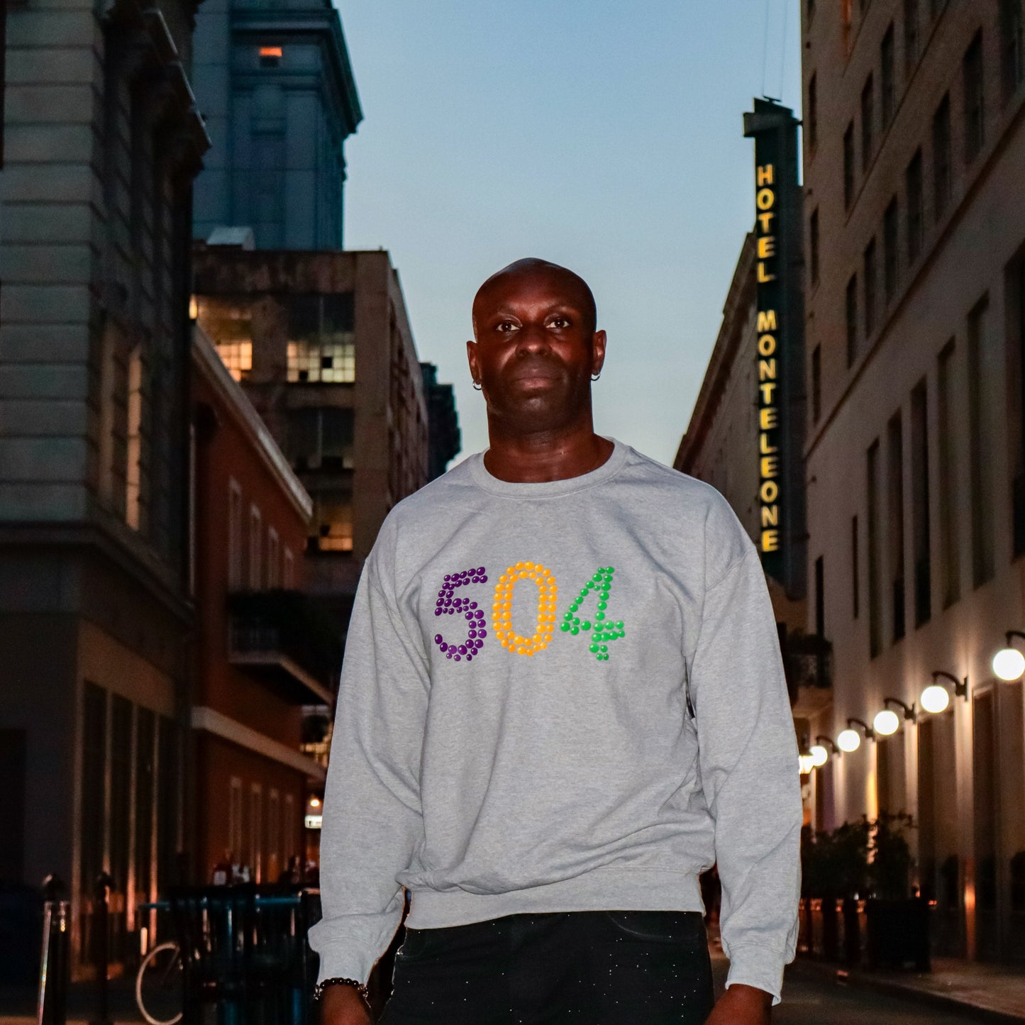 504 Beads Crewneck