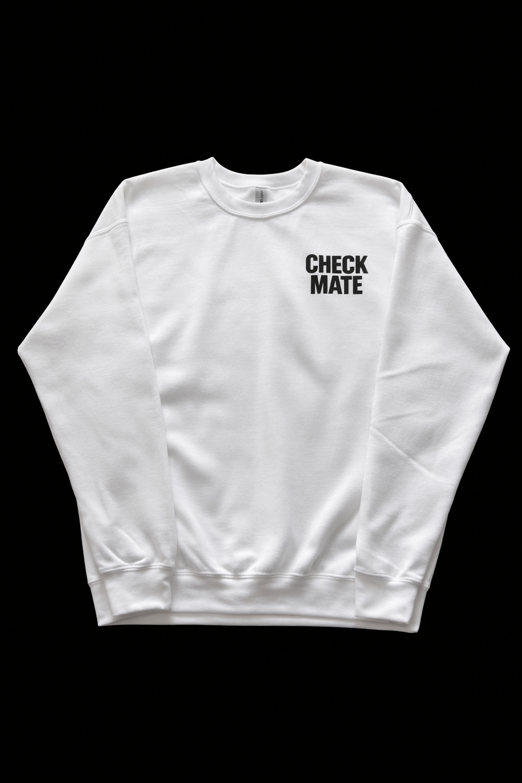 Wavy Chessboard Crewneck