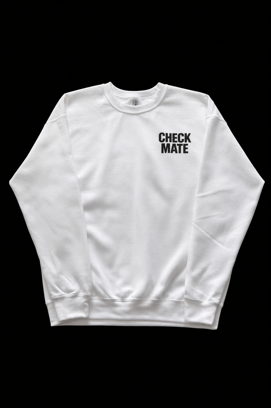 Wavy Chessboard Crewneck